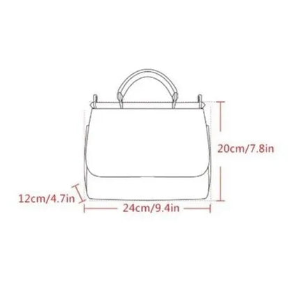 Borsa a tracolla con manico, decorazione in Maioliche siciliane e Limoni su sfondo bianco, disponibile in 2 misure.