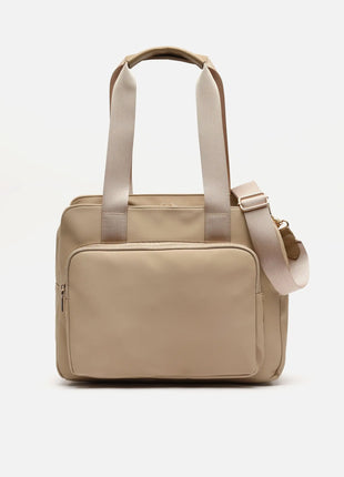 Borsa per computer stile shopper Misako Yasu da 13,3 pollici con tracolla rimovibile Work