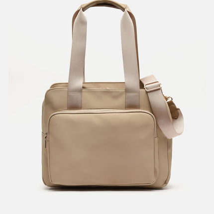 Borsa per computer stile shopper Misako Yasu da 13,3 pollici con tracolla rimovibile Work