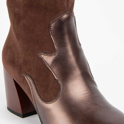 Heeled boot for women. Montevita tejan8 100946