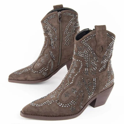 Heeled ankle boot for women. Montevita botirey11 100927