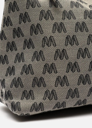 Borsa a tracolla Misako Mongra con stampa monogramma ED. Borse da donna
