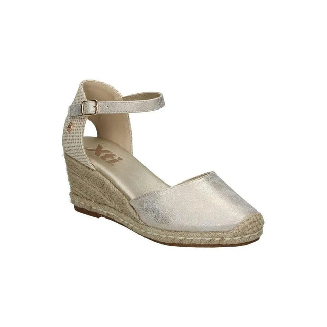 XTI 140746 Women's Metallized Wedges PlatiNum