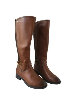 Special wide nappa riding boot 11464