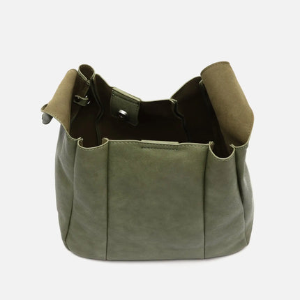 Borsa hobo media Misako Giselina con beauty case interno rimovibile - Borse da donna