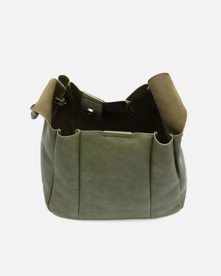 Borsa hobo media Misako Giselina con beauty case interno rimovibile - Borse da donna