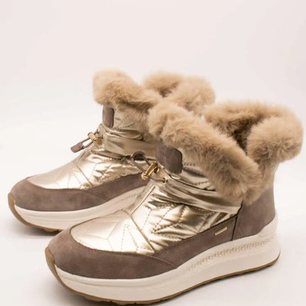 Geox d46wpb 0lv22 c6172 spherica taupe women's ankle boot