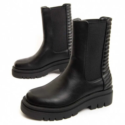 Platform ankle boot for women. Montevita marinne4 96526