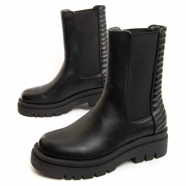 Platform ankle boot for women. Montevita marinne4 96526