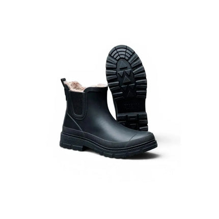 Women's wellies verbenas lua fur smooth black