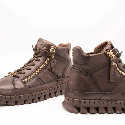 Carmela ankle boot 162708-04 brown leather for women