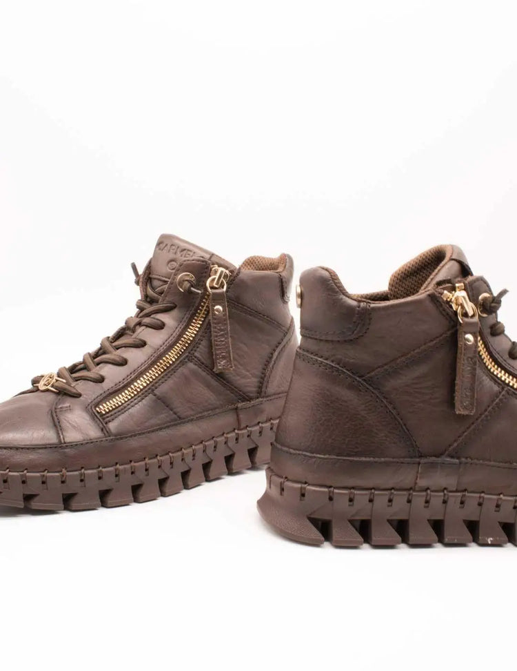 Carmela ankle boot 162708-04 brown leather for women