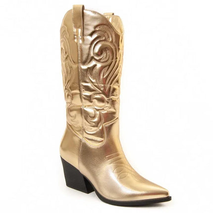 Heeled cowboy boot for women. Montevita waist13 93969