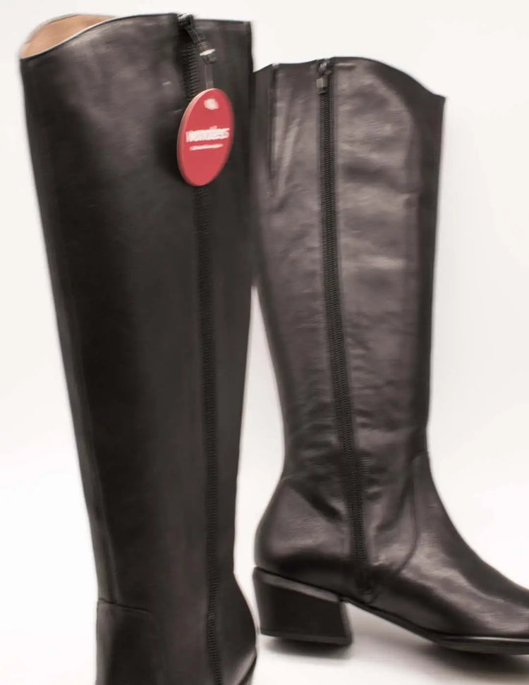 Wonders d-2003 cloud black women's boot