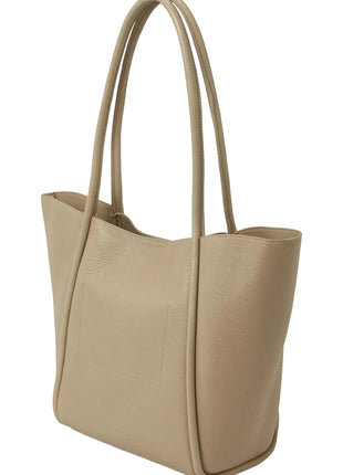 Borsa Tote Media KARL LAGERFELD con Patch K/Autograph Colore Beige
