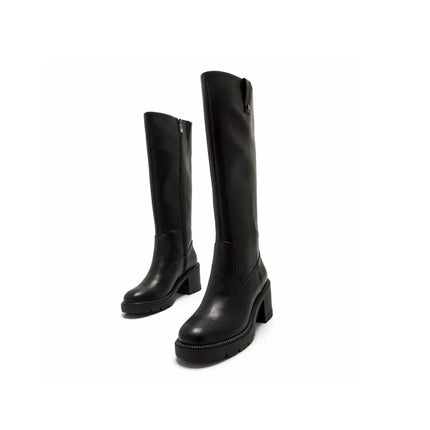 Heeled boots mustang 55318 women black