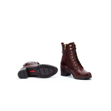 Women's heeled ankle boots pikolinos w7h-8510 brown