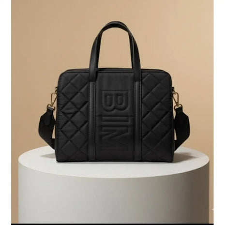 Borsa piccola in nylon nero - Stile moderno e funzionale