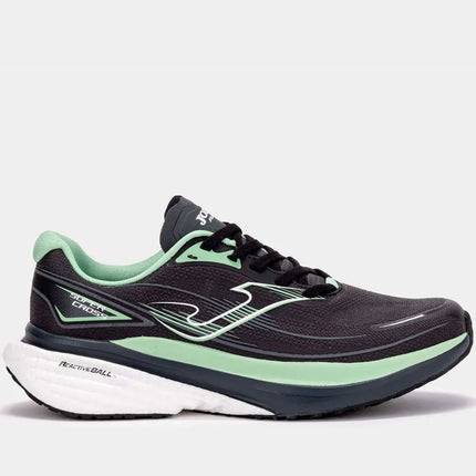Joma Super Cross RCROSW2512 Running Shoes for Men with DUAL REACTIVE cushioning and DURABILITY rubber sole, breathable mesh upper, and lightweight design for optimal performance on asphalt during training and competition. PlatiNum
