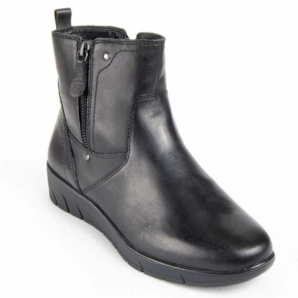 Casual leather ankle boot for women. Butterfly bottilina3 99469