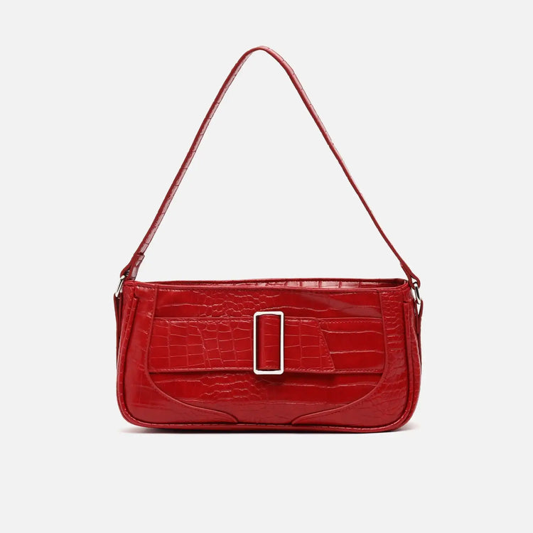 Borsa a tracolla Misako Toki con stampa animalier piccola ED. Borse da donna