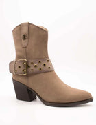 Carmela ankle boot 164132-02 taupe suede for women