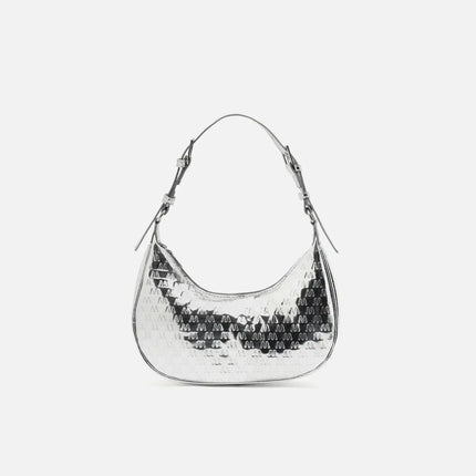 Borsa a tracolla piccola Misako Misra con manico regolabile e stampa monogramma Borse da donna
