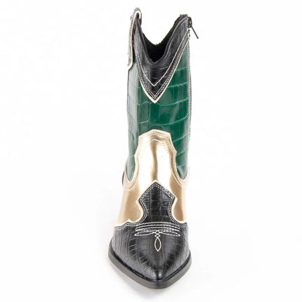 Heeled cowboy boot for women. Montevita botinia8 100633