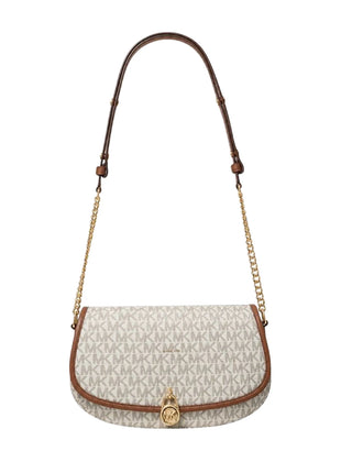 Michael Kors-Borsa a tracolla media Mila da donna con logo 35T5GIMM8B
