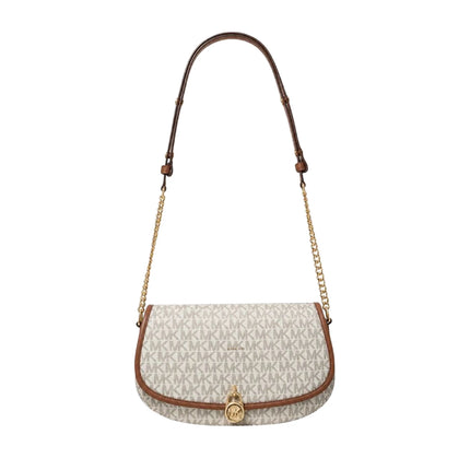 Michael Kors-Borsa a tracolla media Mila da donna con logo 35T5GIMM8B