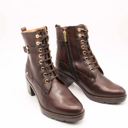 Pikolinos ankle boot w7h-8510 llanes mahogany for women