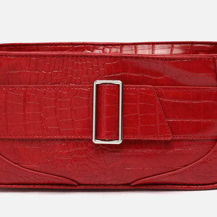 Borsa a tracolla Misako Toki con stampa animalier piccola ED. Borse da donna