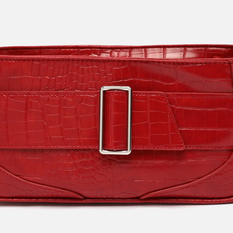 Borsa a tracolla Misako Toki con stampa animalier piccola ED. Borse da donna