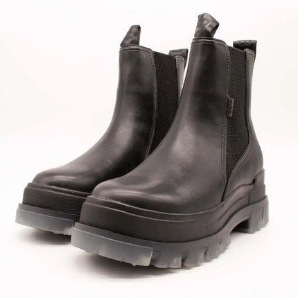 Women's buffalo aspha chelsea mid black boot