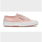 Superga Pink Sneakers for Women, canvas sports shoes made of strong breathable cotton with natural vulcanized rubber sole, ideal for casual use and outdoor activities. PlatiNum
