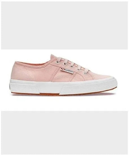 Superga Pink Sneakers for Women, canvas sports shoes made of strong breathable cotton with natural vulcanized rubber sole, ideal for casual use and outdoor activities. PlatiNum
