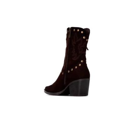 Women's heeled boots xti 146507 brown
