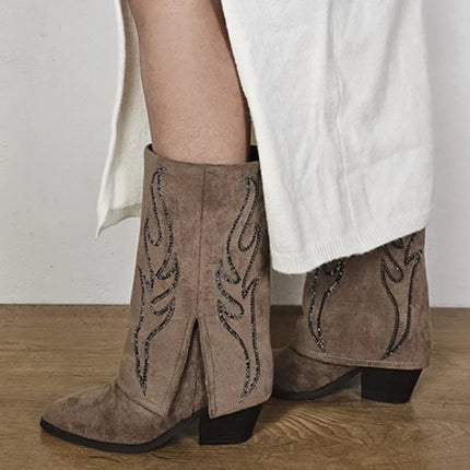 Heeled boot for women. Montevita faldde2 100929