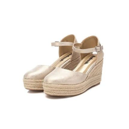 Refresh esparto wedges 172782   Women gold PlatiNum