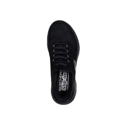 SNEAKERS SKECHERS UNKNOW TRAIL for women, lightweight black sneakers with shock-absorbing sole, non-slip traction for outdoor use, versatile design for casual and sporty looks. PlatiNum