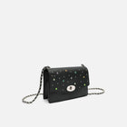 Borsa da festa Gici con borchie colorate