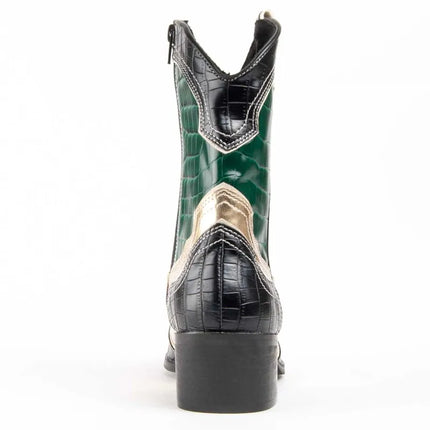 Heeled cowboy boot for women. Montevita botinia8 100633
