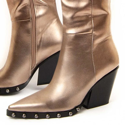 Heeled boot for women. Montevita tejan4 96663