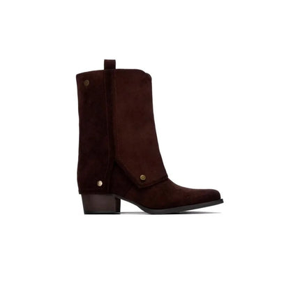 Women's heeled boots xti 146478 brown