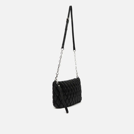 Borsa a tracolla e a mano imbottita Misako Elaxy ED. Borse da donna