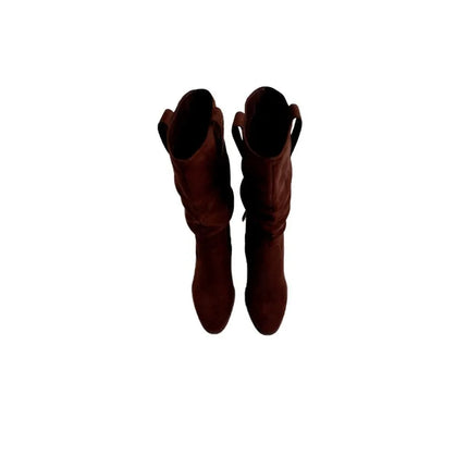 Mustang women's heeled boots 56250 moka