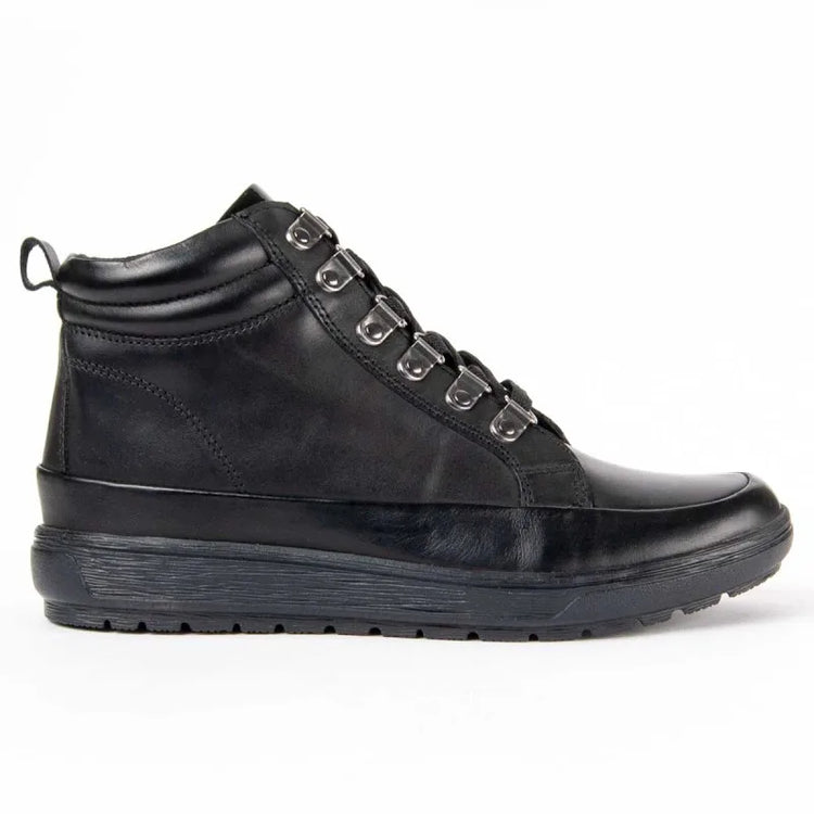 Casual leather ankle boot for women. Butterfly bottilina2 99465