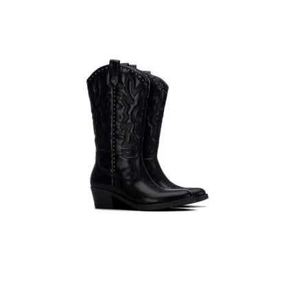 Women's heeled boots xti 146191 black