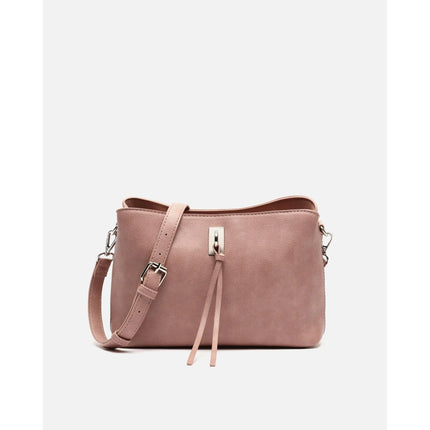 Borsa a tracolla piccola Misako Engri con dettagli metallici Money Pocket