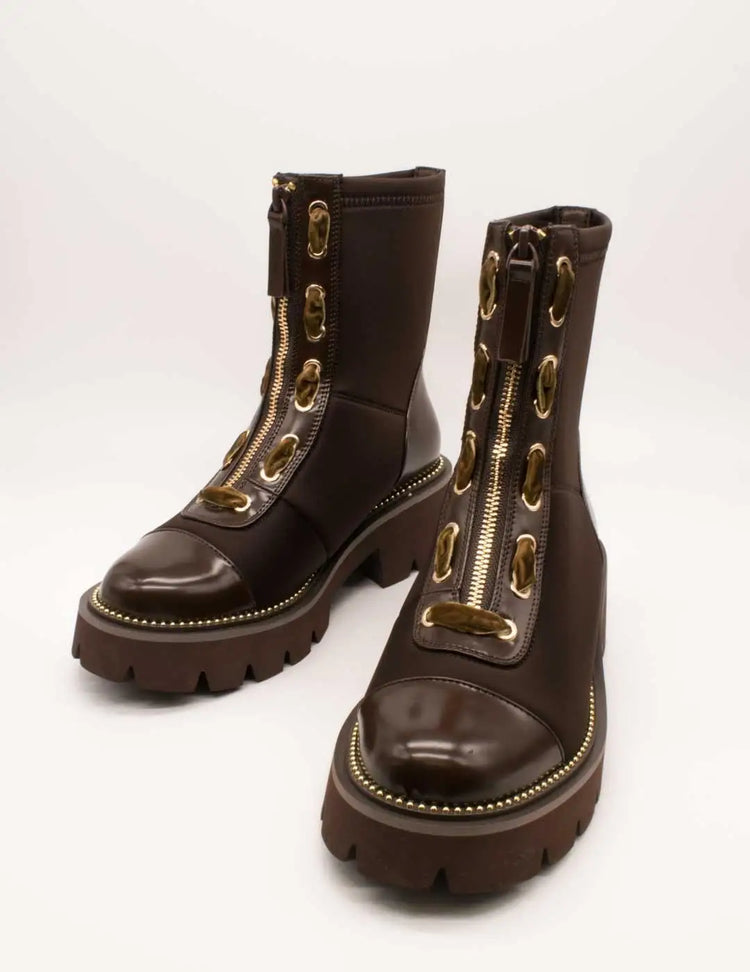 Noa harmon ankle boot 010482 alice dark brown for women